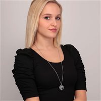 Collana Morellato Donna ALBERO DELLA VITA in Acciaio Cristallo SAUD01 - SAUD01